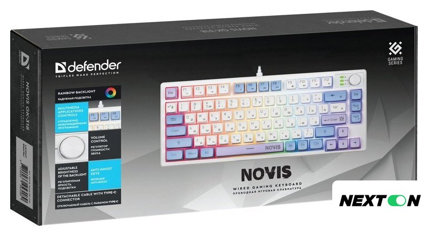 Клавиатура Defender Novis GK-318 - Изображение №3 — Интернет-магазин Nexton