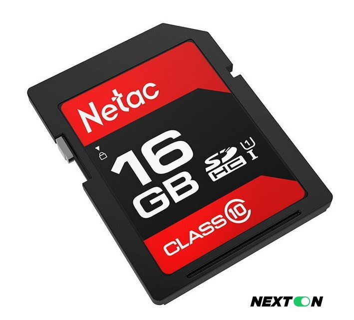 Карта памяти Netac SDHC 16GB U1/C10 Netac P600 - Изображение №1 — Интернет-магазин Nexton