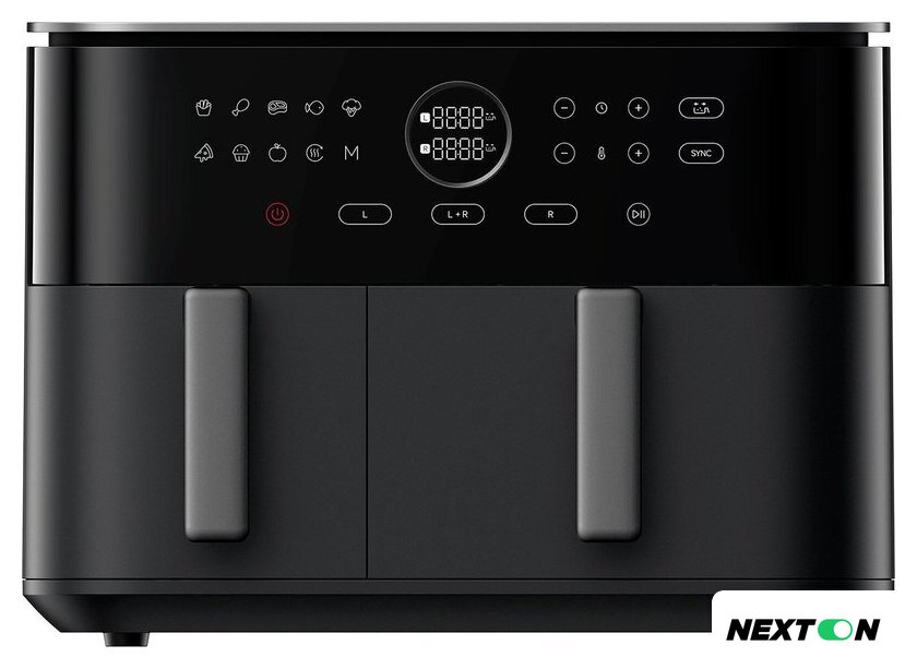 Аэрогриль (аэрофритюрница) Xiaomi Dual Zone Air Fryer 10L MAF-D1001 (евровилка) - Изображение №1 — Интернет-магазин Nexton