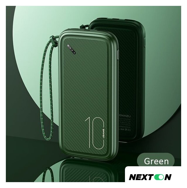 Внешний аккумулятор Usams US-CD150 PB56 10000mAh (черный) - Изображение №3 — Интернет-магазин Nexton