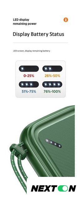 Внешний аккумулятор Usams US-CD150 PB56 10000mAh (черный) - Изображение №7 — Интернет-магазин Nexton