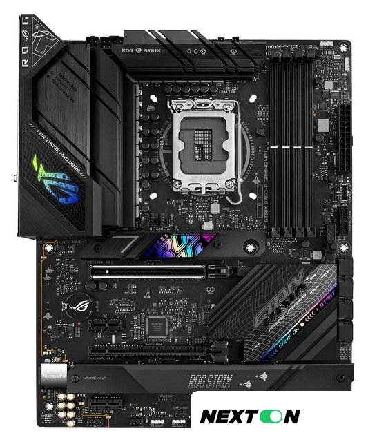 Материнская плата ASUS ROG Strix B760-F Gaming WiFi - Изображение №1 — Интернет-магазин Nexton