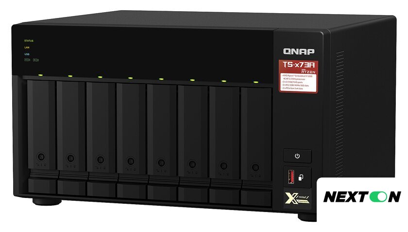 Сетевой накопитель QNAP TS-873A-8G - Изображение №1 — Интернет-магазин Nexton