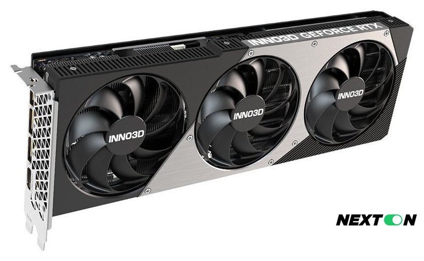Видеокарта Inno3D GeForce RTX 5070 Ti X3 OC N507T3-16D7X-176068N - Изображение №1 — Интернет-магазин Nexton