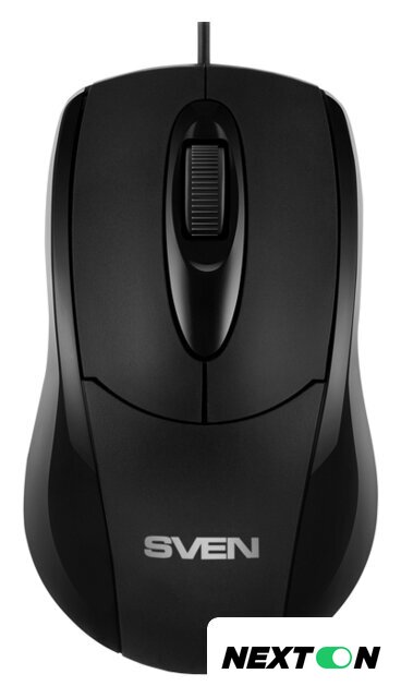 Мышь SVEN RX-110 USB (черный) - Изображение №1 — Интернет-магазин Nexton
