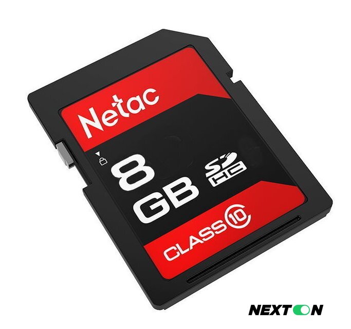 Карта памяти Netac SDHC 8GB C10 Netac P600 - Изображение №1 — Интернет-магазин Nexton