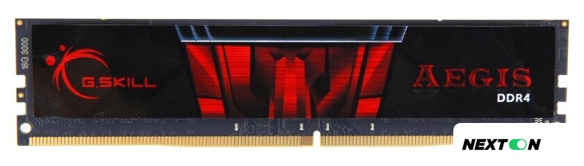 Оперативная память G.Skill Aegis 2x16GB DDR4 PC4-25600 F4-3200C16D-32GIS - Изображение №1 — Интернет-магазин Nexton