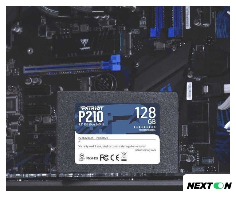 SSD Patriot P210 128GB P210S128G25 - Изображение №5 — Интернет-магазин Nexton