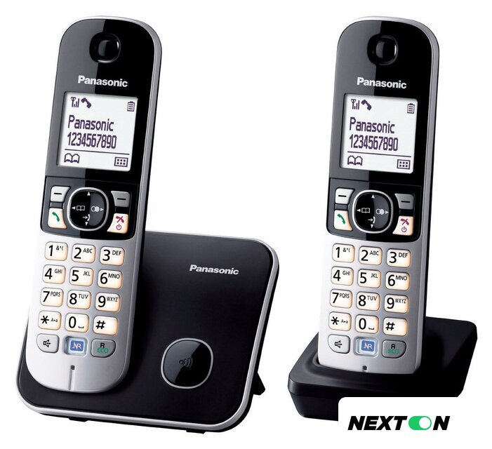 Радиотелефон Panasonic KX-TG6812RUB - Изображение №2 — Интернет-магазин Nexton