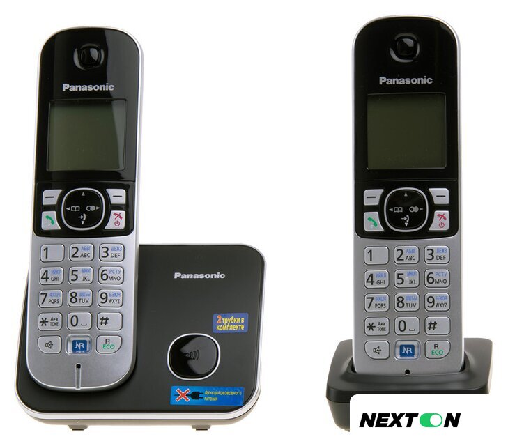 Радиотелефон Panasonic KX-TG6812RUB - Изображение №9 — Интернет-магазин Nexton