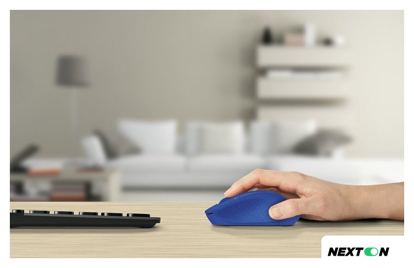 Мышь Logitech Wireless Mouse M280 (синий) [910-004290] - Изображение №9 — Интернет-магазин Nexton