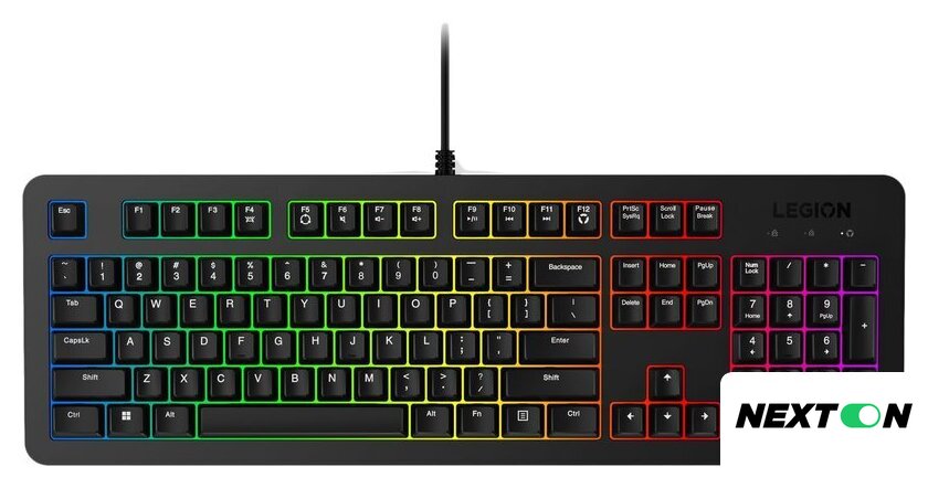 Клавиатура Lenovo Legion K310 RGB GY41N91872 - Изображение №1 — Интернет-магазин Nexton