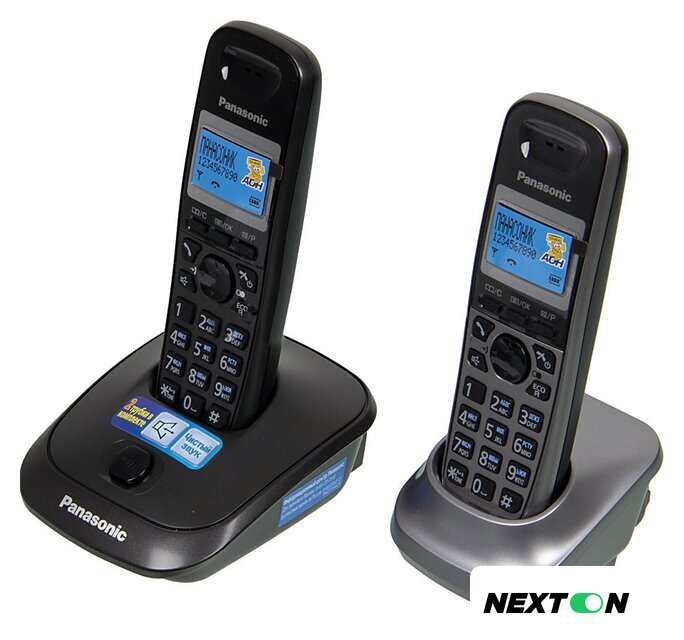 Радиотелефон Panasonic KX-TG2512RU2 - Изображение №2 — Интернет-магазин Nexton