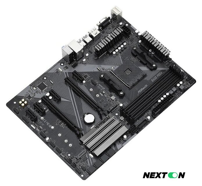 Материнская плата ASRock B450 Pro4 R2.0 - Изображение №3 — Интернет-магазин Nexton