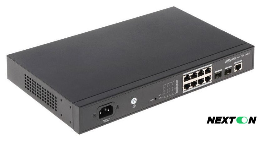 Управляемый коммутатор 2-го уровня Dahua DH-PFS4210-8GT-150 - Изображение №2 — Интернет-магазин Nexton