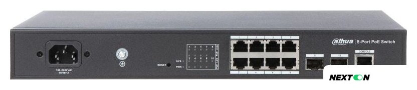 Управляемый коммутатор 2-го уровня Dahua DH-PFS4210-8GT-150 - Изображение №1 — Интернет-магазин Nexton