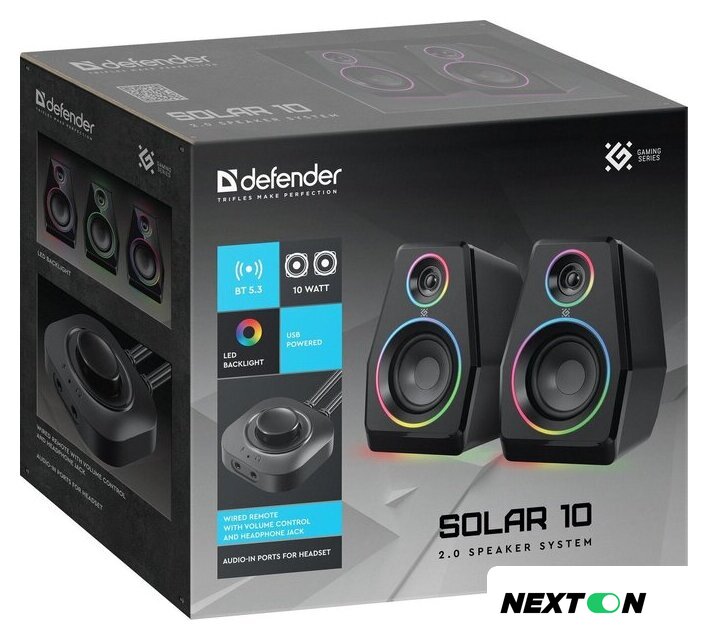 Акустика Defender Solar 10 - Изображение №13 — Интернет-магазин Nexton
