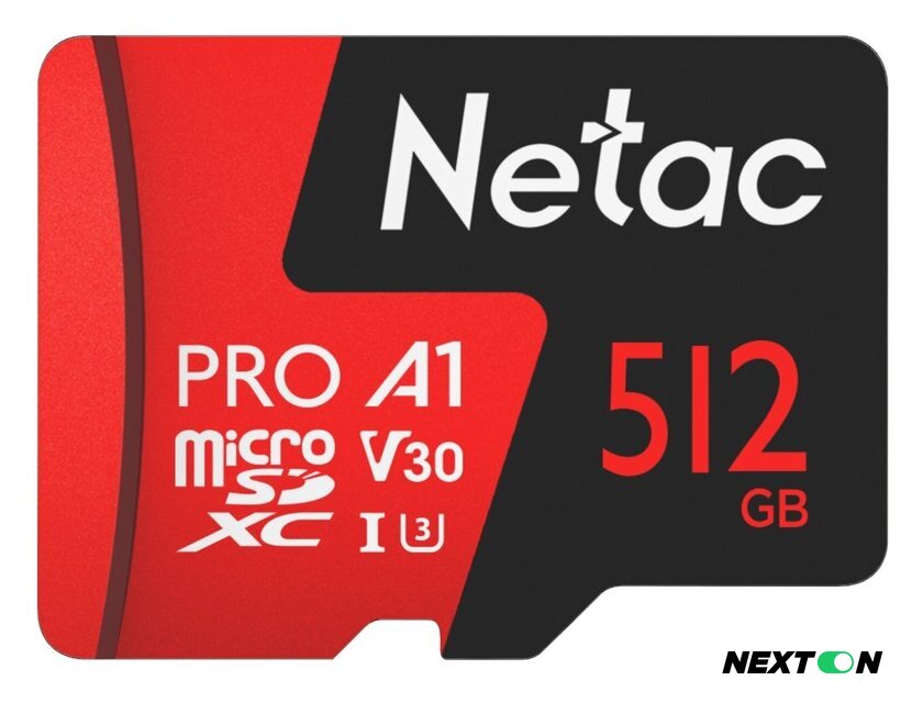 Карта памяти Netac 512GB 500 Extreme Pro NT02P500PRO-512G-S - Изображение №1 — Интернет-магазин Nexton