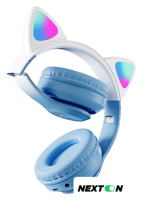 Наушники Miru Cat EP-W10 (голубой) - Изображение №5 — Интернет-магазин Nexton