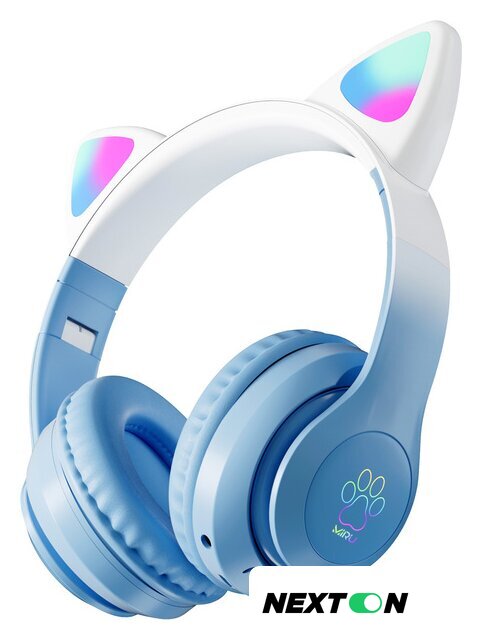 Наушники Miru Cat EP-W10 (голубой) - Изображение №2 — Интернет-магазин Nexton