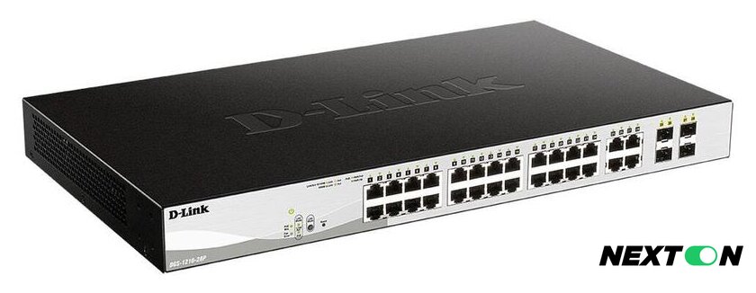 Управляемый коммутатор 2-го уровня D-Link DGS-1210-28P/FL1A - Изображение №2 — Интернет-магазин Nexton