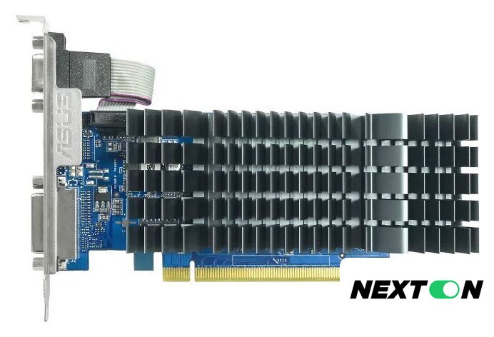 Видеокарта ASUS GeForce GT 710 2GB GDDR5 EVO GT710-SL-2GD5-BRK-EVO - Изображение №1 — Интернет-магазин Nexton