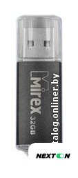 USB Flash Mirex UNIT BLACK 32GB (13600-FMUUND32) - Изображение №1 — Интернет-магазин Nexton