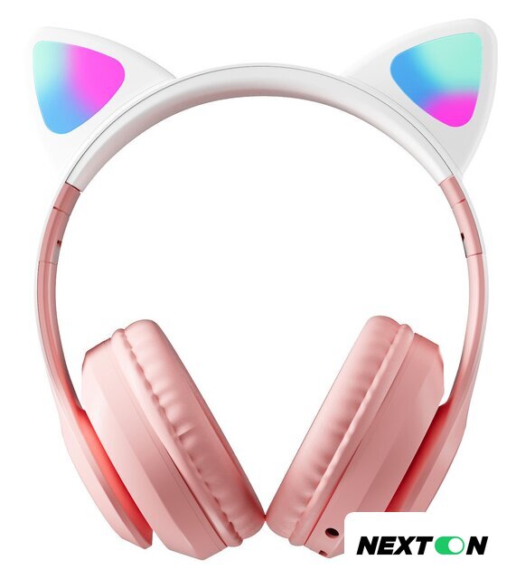 Наушники Miru Cat EP-W10 (розовый) - Изображение №3 — Интернет-магазин Nexton