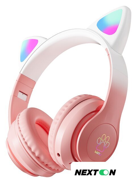 Наушники Miru Cat EP-W10 (розовый) - Изображение №2 — Интернет-магазин Nexton