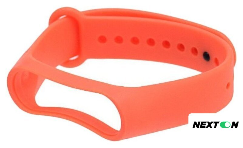 Ремешок Xiaomi для Mi Band 3/4 (оранжевый) - Изображение №3 — Интернет-магазин Nexton