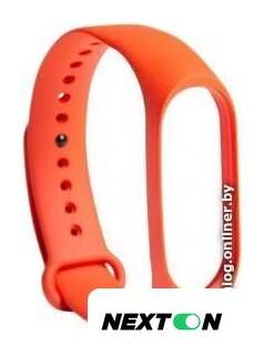 Ремешок Xiaomi для Mi Band 3/4 (оранжевый) - Изображение №1 — Интернет-магазин Nexton