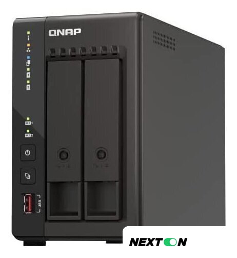 Сетевой накопитель QNAP TS-253E-8G - Изображение №1 — Интернет-магазин Nexton