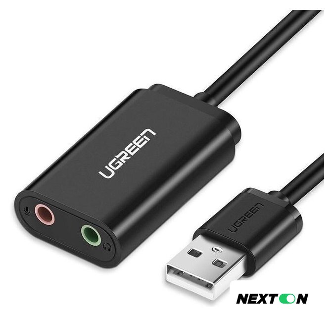 USB аудиоадаптер Ugreen US205 30724 - Изображение №1 — Интернет-магазин Nexton