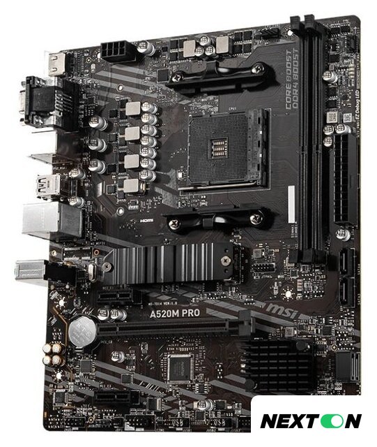 Материнская плата MSI A520M Pro - Изображение №3 — Интернет-магазин Nexton