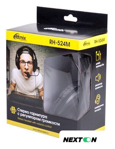 Наушники Ritmix RH-524M - Изображение №3 — Интернет-магазин Nexton