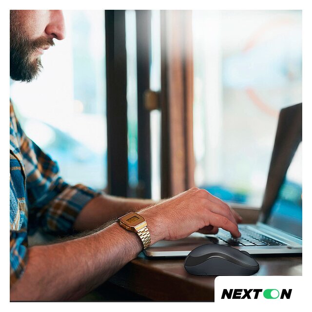 Мышь Logitech M220 Silent 910-004895 (темно-серый) - Изображение №6 — Интернет-магазин Nexton