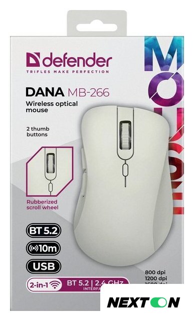 Мышь Defender Dana MB-266 - Изображение №6 — Интернет-магазин Nexton