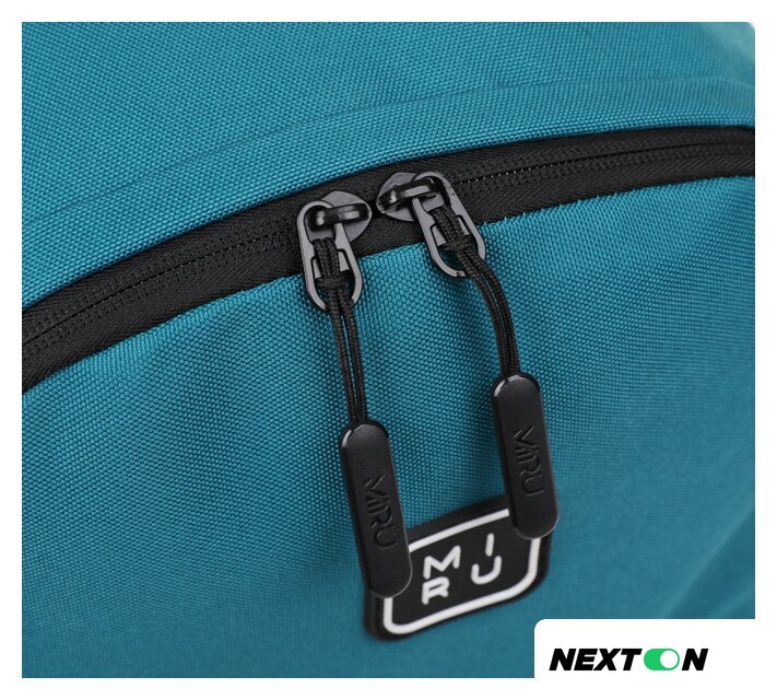 Городской рюкзак Miru City Extra Backpack 15.6 (синий изумруд) - Изображение №3 — Интернет-магазин Nexton