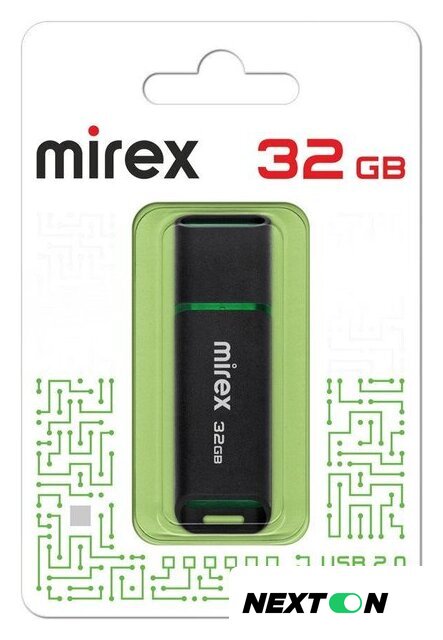 USB Flash Mirex Color Blade Spacer 2.0 32GB 13600-FMUSBK32 - Изображение №1 — Интернет-магазин Nexton