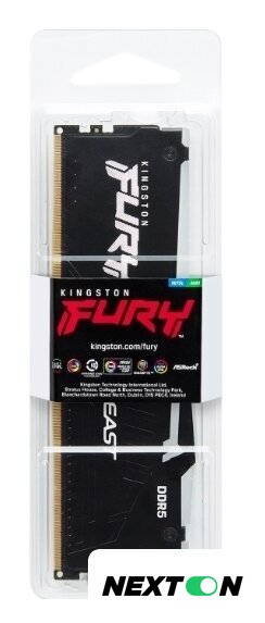 Оперативная память Kingston FURY Beast RGB 2x32ГБ DDR5 6000 МГц KF560C36BBEAK2-64 - Изображение №3 — Интернет-магазин Nexton
