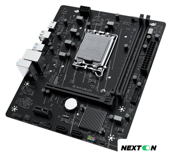 Материнская плата Maxsun Challenger H610M-H V1 - Изображение №4 — Интернет-магазин Nexton