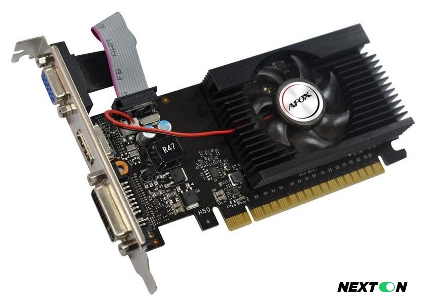 Видеокарта AFOX GeForce GT 730 2GB GDDR3 AF730-2048D3L5 - Изображение №1 — Интернет-магазин Nexton