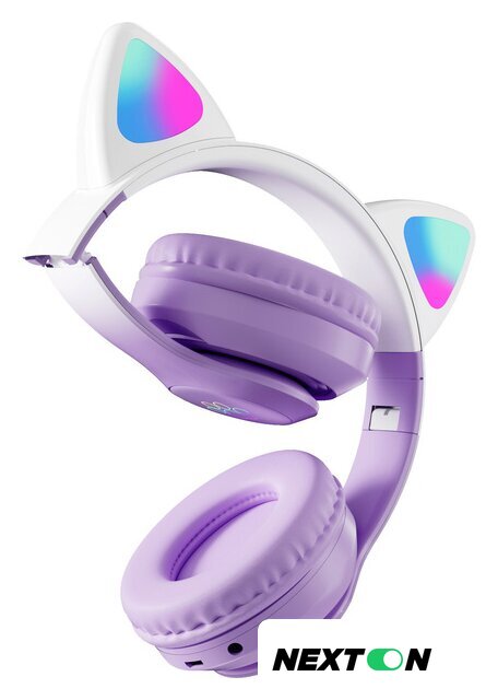 Наушники Miru Cat EP-W10 (сиреневый) - Изображение №5 — Интернет-магазин Nexton