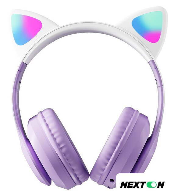 Наушники Miru Cat EP-W10 (сиреневый) - Изображение №3 — Интернет-магазин Nexton