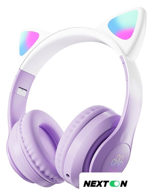 Наушники Miru Cat EP-W10 (сиреневый) - Изображение №1 — Интернет-магазин Nexton