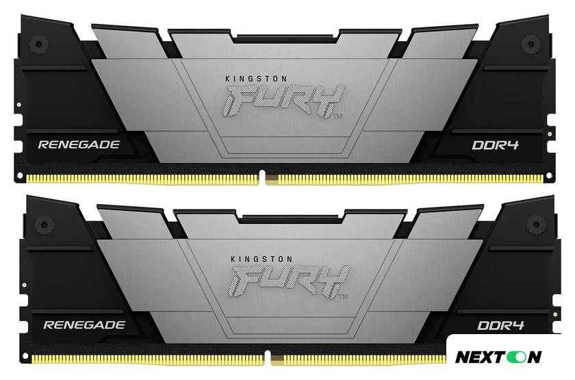 Оперативная память Kingston FURY Renegade 2x8ГБ DDR4 3200 МГц KF432C16RB2K2/16 - Изображение №1 — Интернет-магазин Nexton