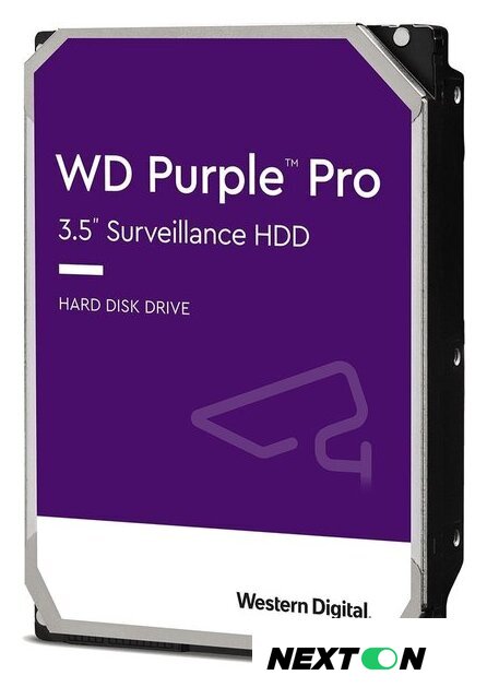 Жесткий диск WD Purple Pro 10TB WD101PURP - Изображение №2 — Интернет-магазин Nexton