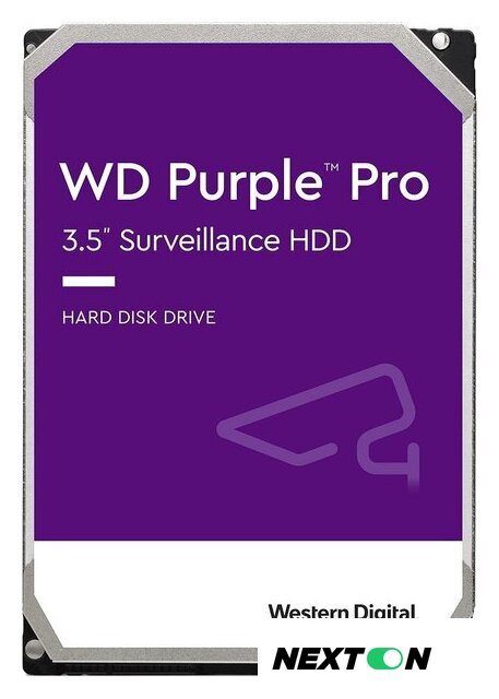 Жесткий диск WD Purple Pro 10TB WD101PURP - Изображение №1 — Интернет-магазин Nexton