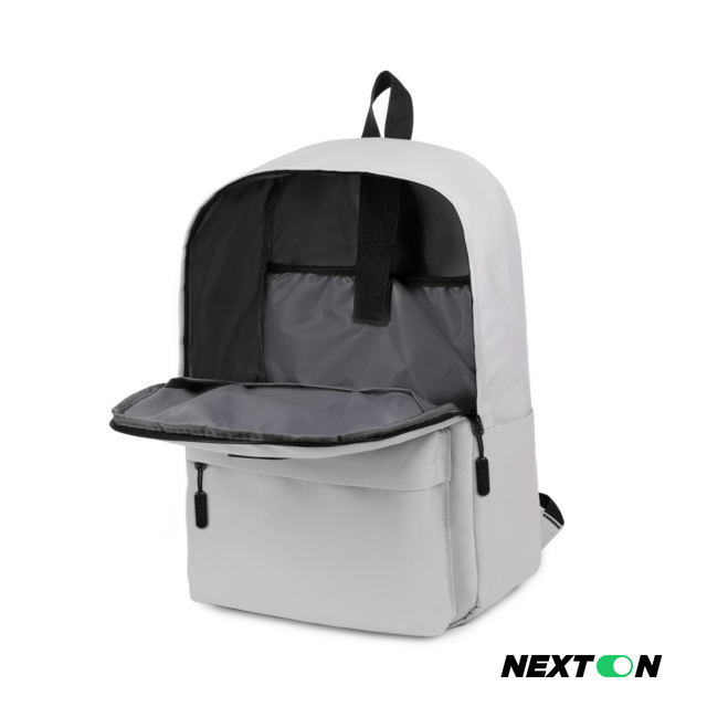 Городской рюкзак Miru City Extra Backpack 15.6 (светло-серый) - Изображение №2 — Интернет-магазин Nexton