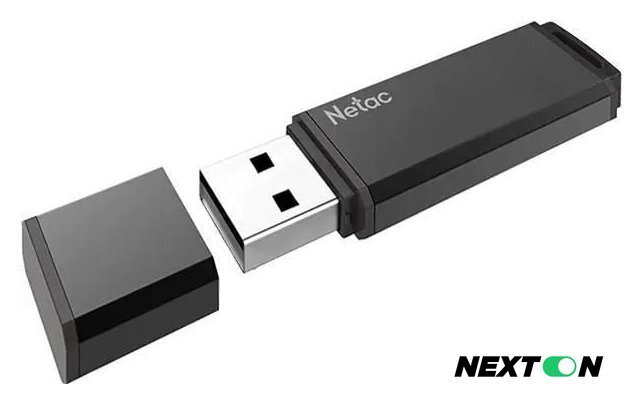 USB Flash Netac U351 USB 3.2 64GB NT03U351N-064G-32BK - Изображение №4 — Интернет-магазин Nexton